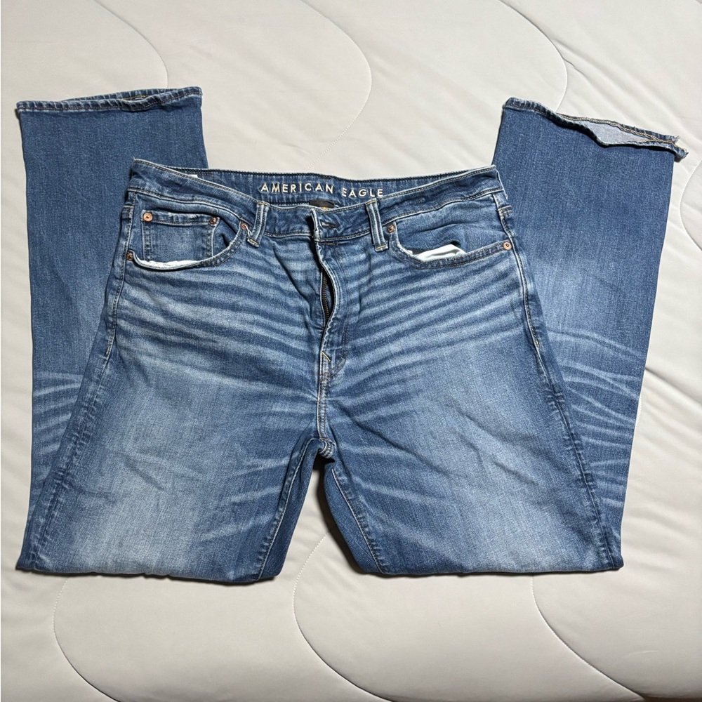 American Eagle bootcut stretch jeans 36x32